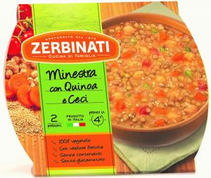 FRESH SOUP - Quinoa and Chickpea Soup